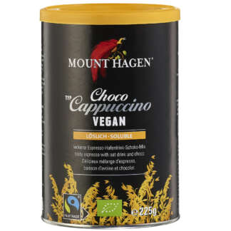 Cappuccino Bio Choco Vegan Mount Hagen 225 g
