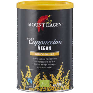 Cappuccino Bio Vegan Mount Hagen 225 g