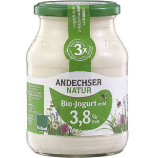 Iaurt de Vaca Bio Natur 3,8% Borcan Andechser Natur 500 g