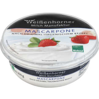 Mascarpone Bio Weisenhorner 250 g