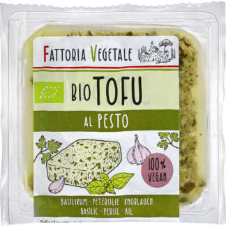 Tofu Bio cu Pesto Fattoria Vegetale 100 g