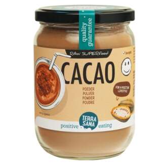 Cacao Bio Raw Pudra Borcan Terrasana 160 g