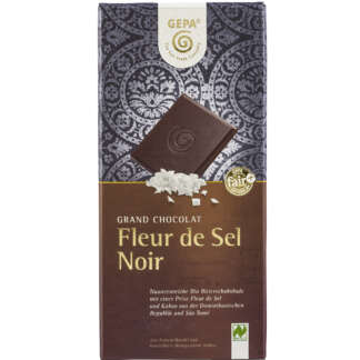 Ciocolata Neagra Bio Fleur de Sel Gepa 100 g